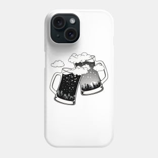 Cheers in the Cloud Phone Case