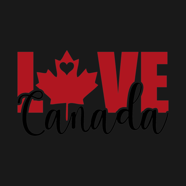 Love Canada Canadian Christmas Gift by StacysCellar