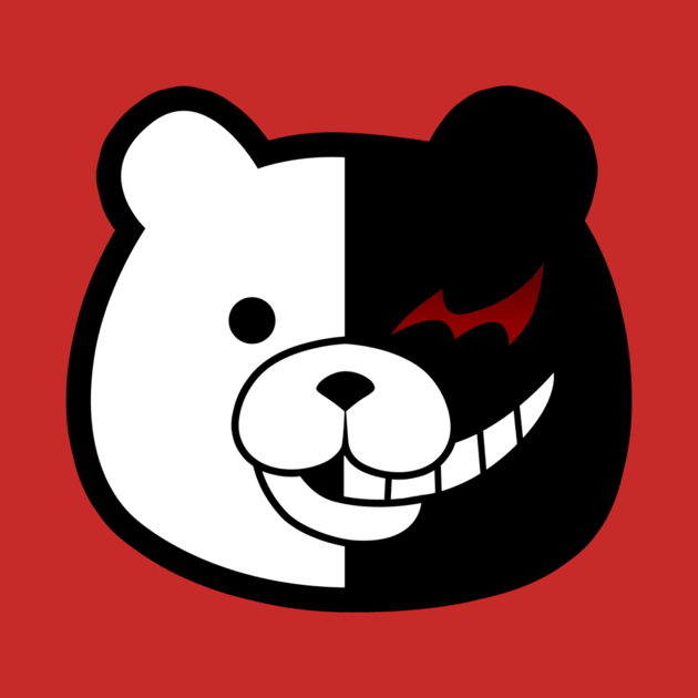 Monokuma haft smile by LindemannAlexander