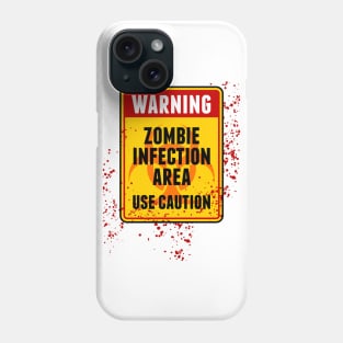 Zombie Infection Area Phone Case