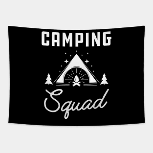 Camping Squad Tapestry