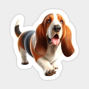 Basset Hound Magnet