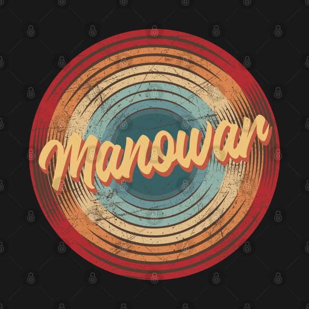 Manowar Vintage Circle by musiconspiracy