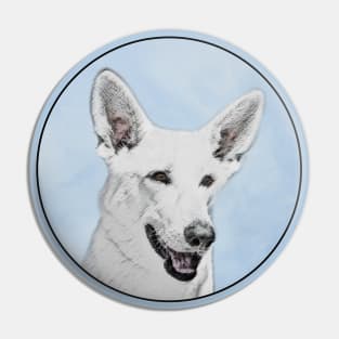 White Shepherd Pin