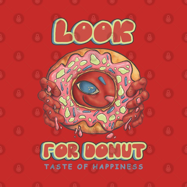 Look For Donut-Taste Of Happiness by adalima