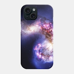 Colorful Universe Nebula Galaxy And Stars Phone Case