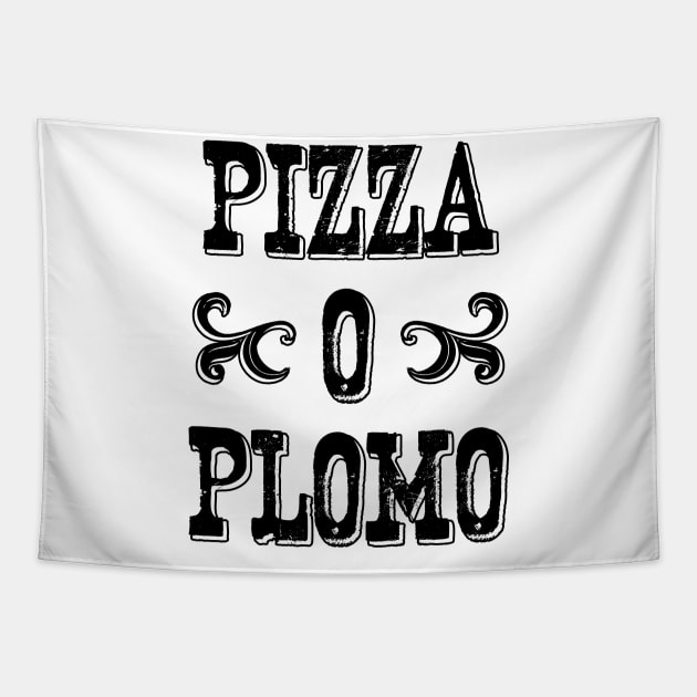 Pizza o plomo Tapestry by AsKartongs