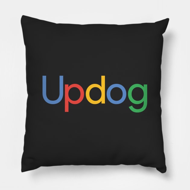 Updog Search Pillow by DCLawrenceUK