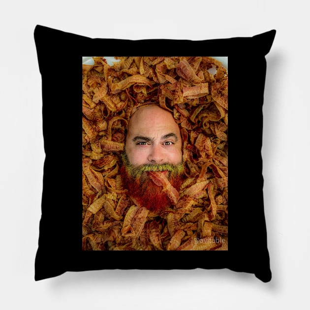 Bacon Smile Pillow by avitable