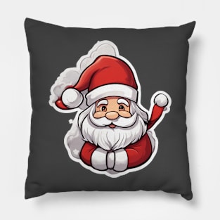 Christmas 2024 Santa Claus Design Pillow