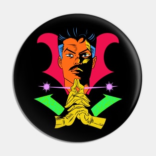 Retro Strange Pin