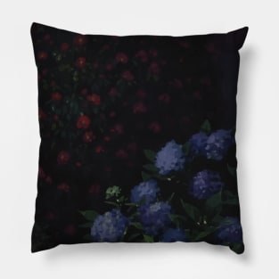 Night Flowers Pillow