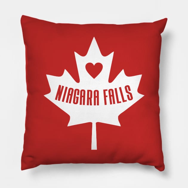 Niagara Falls Canada Pillow by cecatto1994