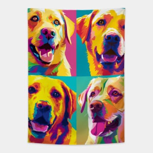 Labrador Retriever Pop Art - Dog Lover Gifts Tapestry