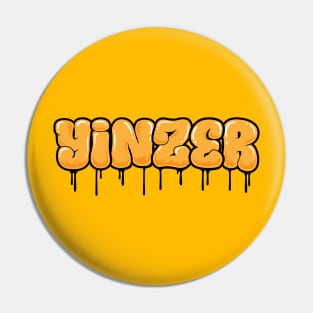 YINZER GRAFFITI (GOLD) Pin