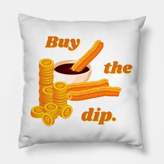 Buy the dip if you're bearish enough Pillow by RareLoot19