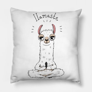 llama yoga Pillow