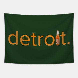 Detroit Ginger Ale Tapestry