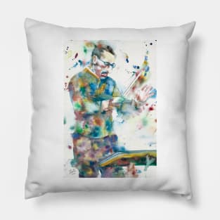 IGOR STRAVINSKY - watercolor portrait. 4 Pillow