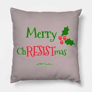 Merry ChResistmas Pillow