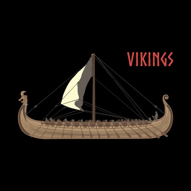 Viking Ship Drakkar by NorseTech