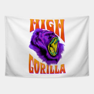 HIGH GORILLA Tapestry