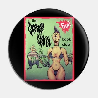 The Groovy Ghoul Book Club! Pin