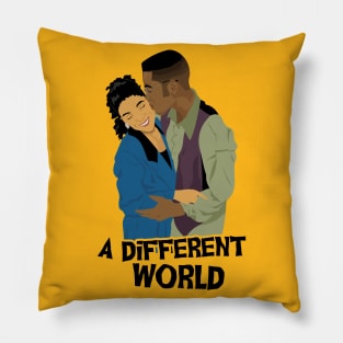 black romantic kiss different world Pillow