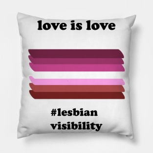 Lesbian Visibility Pillow