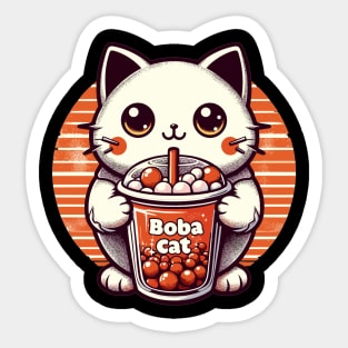 Cat Boba Cup Postcard for Sale by Bobaelyse