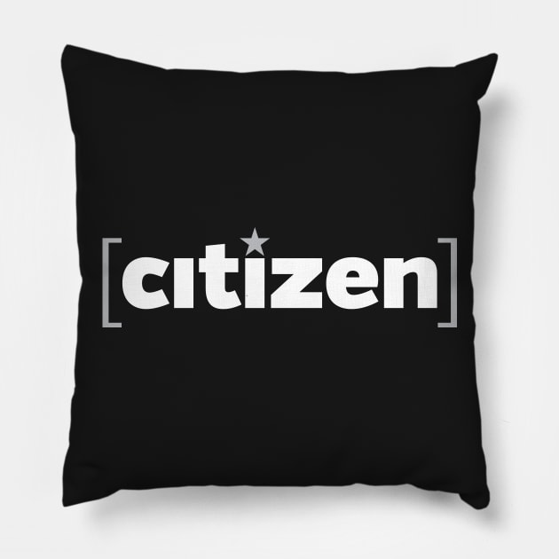 citizen Pillow by directdesign