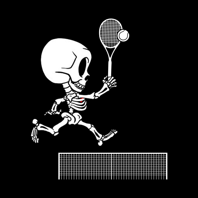 tenis skeleton halloween by ChristianCrecenzio