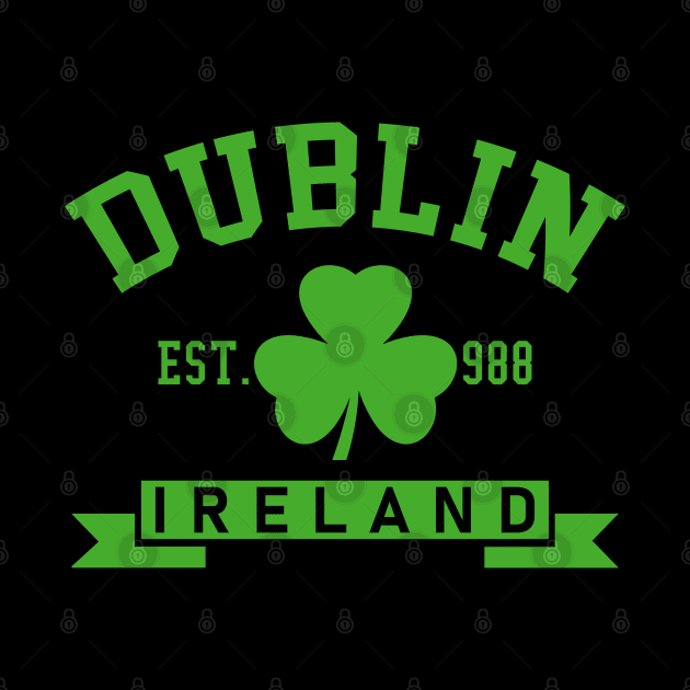 Dublin Ireland est 988 by KayBee Gift Shop