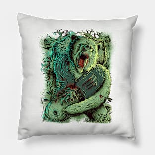 This is a zombie Bear Pillow