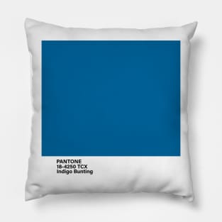 pantone 18-4250 TCX Indigo Bunting Pillow