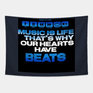 Music Is Life Tapestry