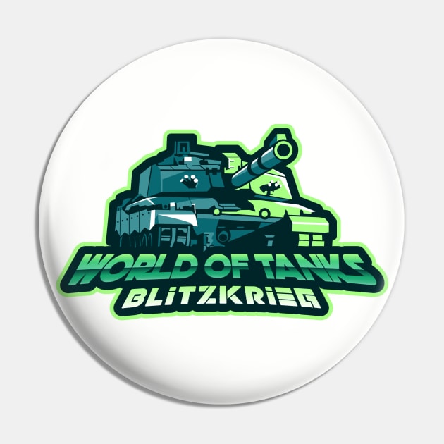 World Of Tanks Blitzkrieg Pin by Tip Top Tee's