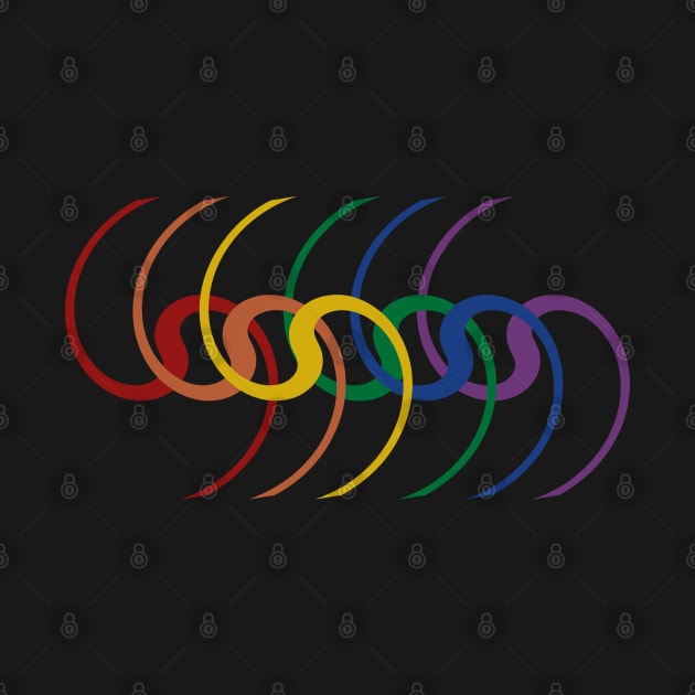 Rainbow Swirls by PSCSCo