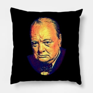 Winston Churchill Polypaint Pillow