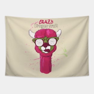 lama crazy dragon fruit Tapestry