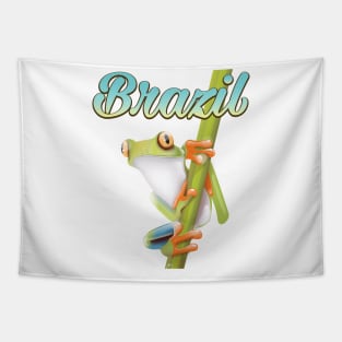 Brazil Tree Frog Tapestry