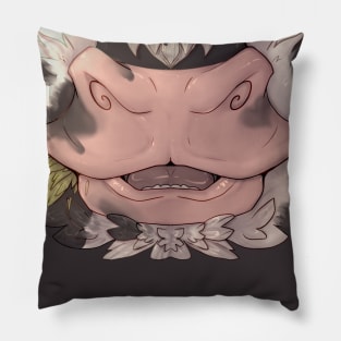 Classic Holstein Cow Mask Pillow