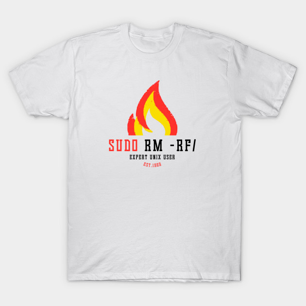 sudo rm rf shirt