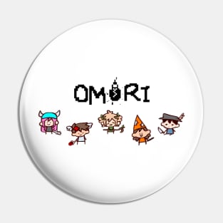 Chibi Sprites (Omori) Pin