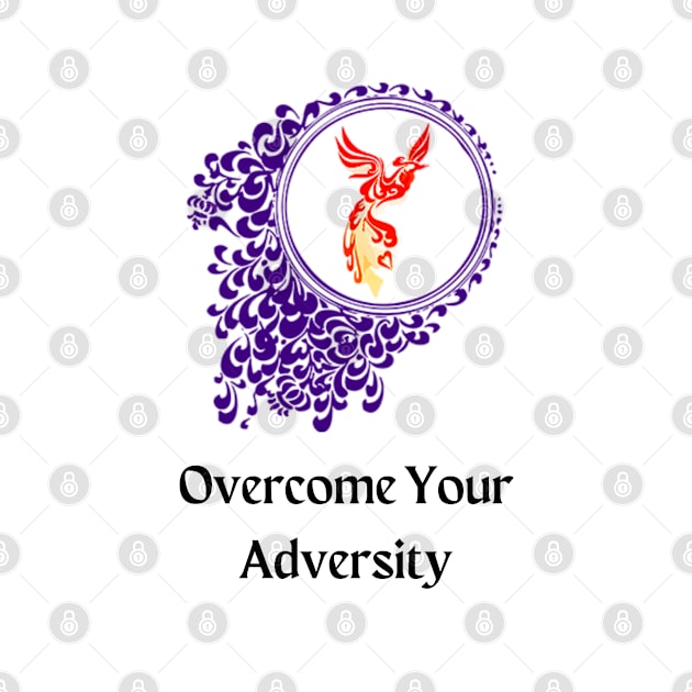 Overcome Your Adversity Phoenix by Jenna O'Malley, the Soul Writer