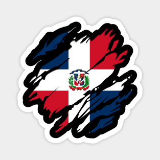 Proud Dominicana Flag, Republica dominicana gift heritage, Dominican girl Boy Friend dominicano Magnet