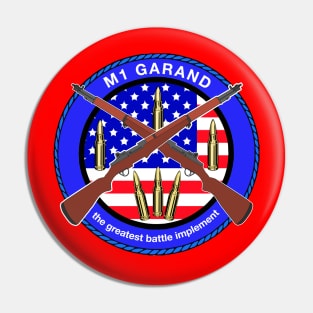 M1 GARAND LOGO Pin