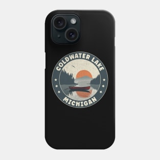 Coldwater Lake Michigan Sunset Phone Case