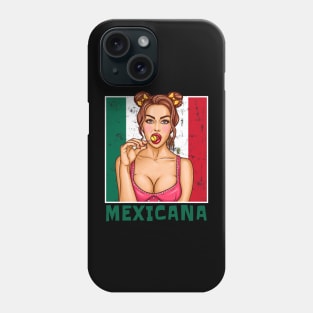 Proud Mexico Flag, Mexico gift heritage, Mexican girl Boy Friend Mexicano Chingona Phone Case