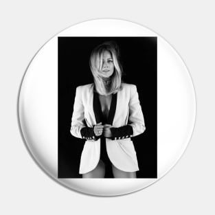 Helene Fischer black and white Pin